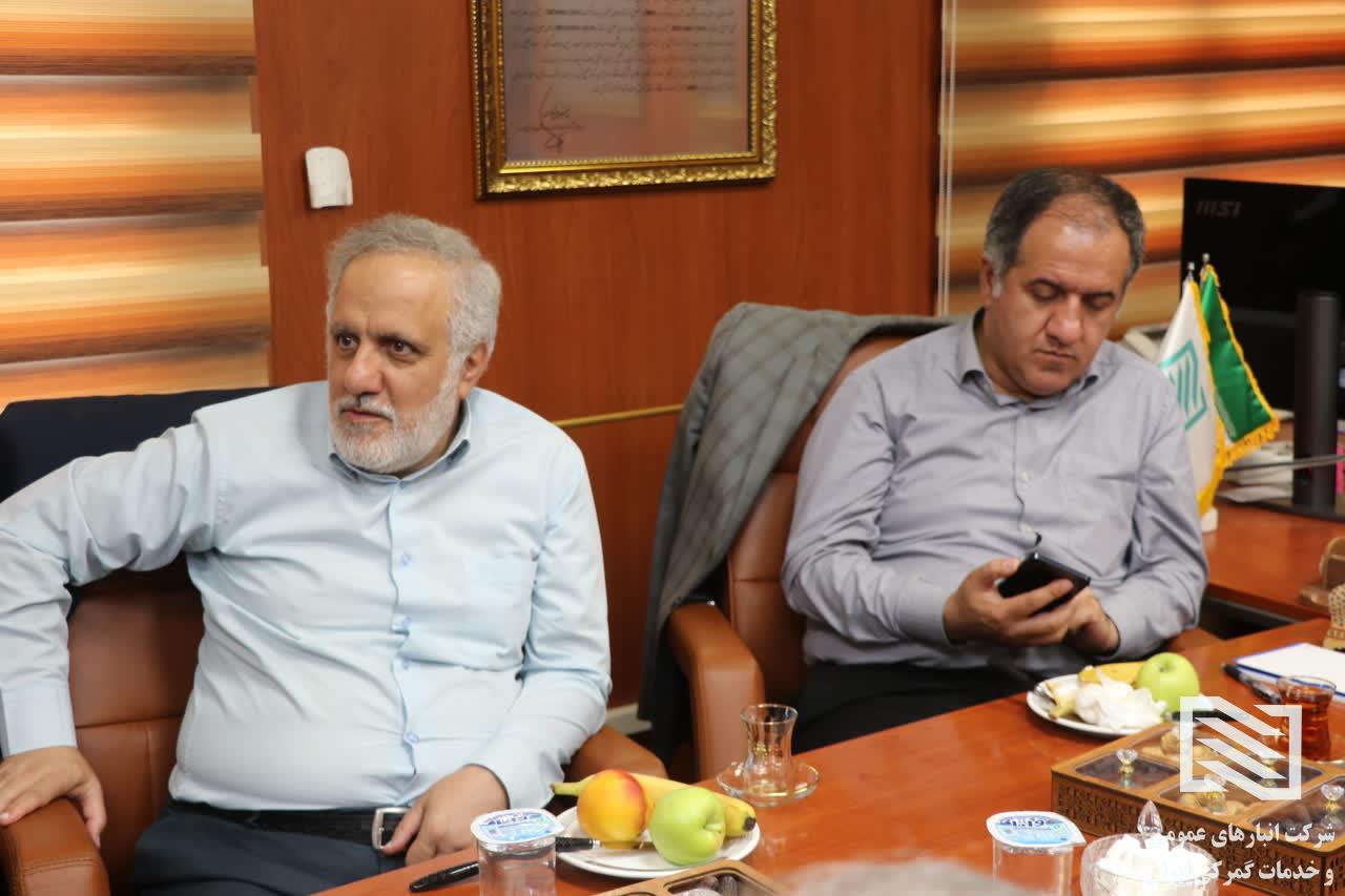 نشست مشترک هیئت‌مدیره شرکت انبارهای عمومی و خدمات گمرکی ایران با هیئت‌مدیره شرکت انبارهای عمومی و خدمات گمرکی امام خمینی(ره) 4