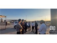 بازدید سرپرست و مدیر حراست مجتمع خراسان از شعبه دوغارون 1