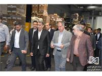بازدید مدیرعامل شرکت سرمایه گذاری آتیه صبا از شرکت انبارهای عمومی و خدمات گمرکی تهران 6