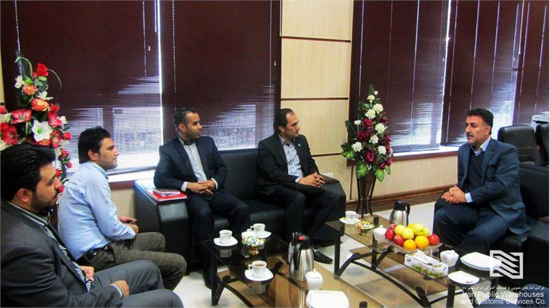 دیدار مدیر مجتمع خراسان با فرماندار، مدیر پایانه‌ مرزی و مدیرکل گمرک لطف آباد