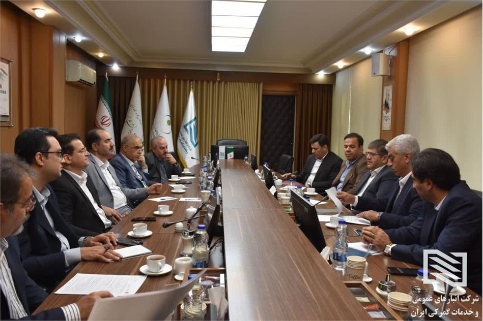 دیدار مدیرعامل شرکت انبارهای عمومی و خدمات گمرکی ایران با مدیرعامل شرکت راه آهن جمهوری اسلامی ایران