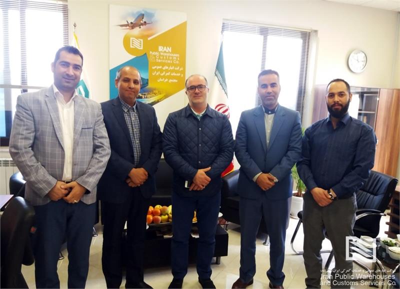 بازدید معاون توسعه مدیریت و سرمایه‌های انسانی شرکت انبارهای عمومی و خدمات گمرکی ایران از مجتمع خراسان