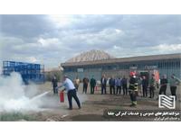 رزمایش سراسری ارتقای توان عملیاتی، تجلی آمادگی و تداوم هوشیاری آتش نشانان شرکت انبارهای عمومی و خدمات گمرکی ایران 33