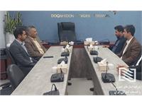 بازدید سرپرست و مدیر حراست مجتمع خراسان از شعبه دوغارون 8